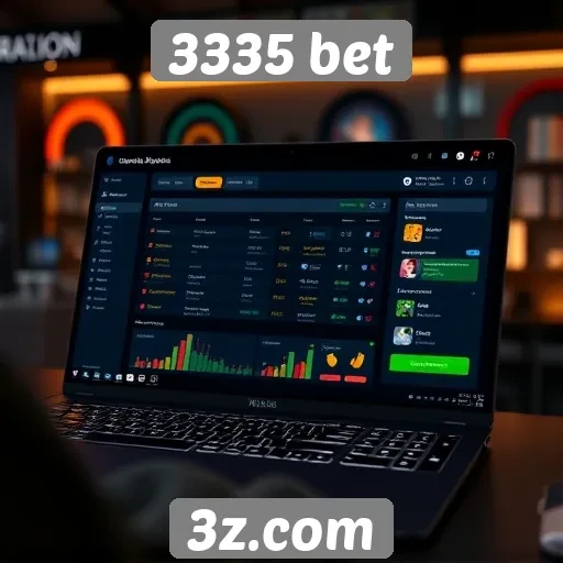 Interface e experiência do usuário no 3335 bet